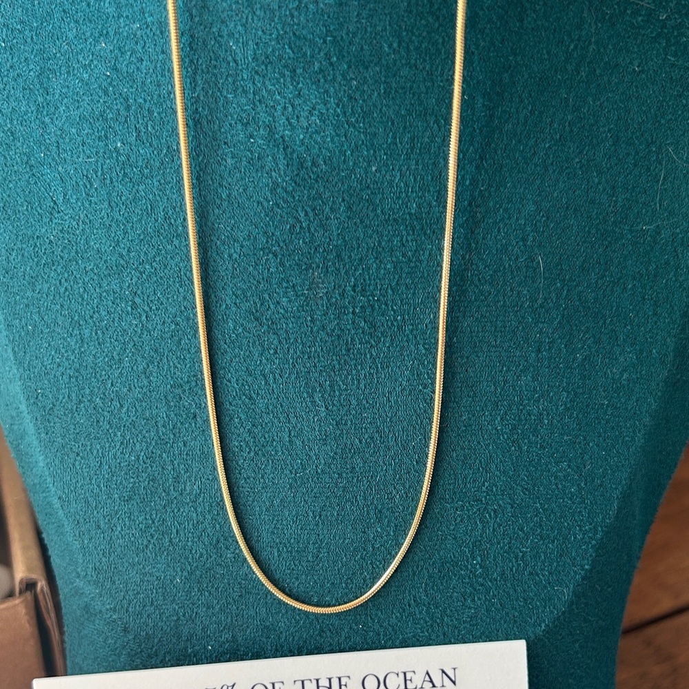 Oshena Designer Beach Gold‎ coil Necklace UNISEX New Release!